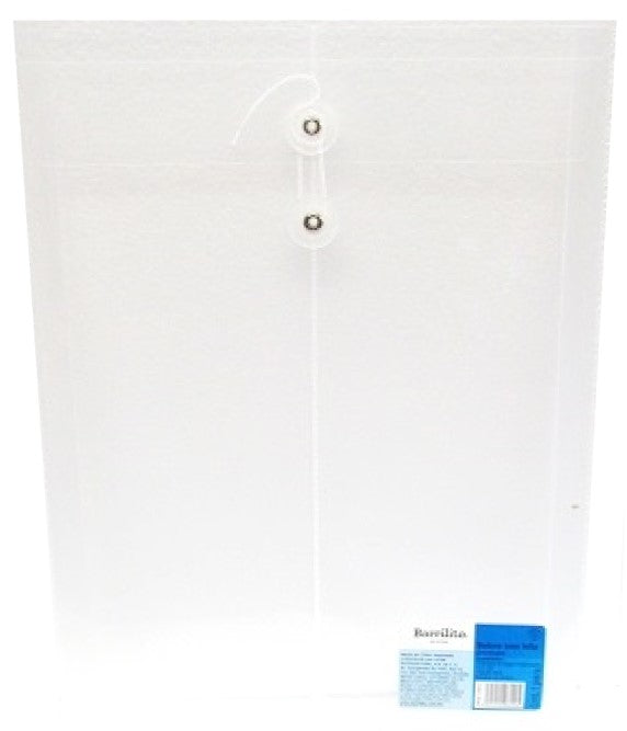 Sobre p/DocumentoPlástico Vertical c/Hilo Transparente Oficio Barrilito® SBO. [Pieza] 7501214960225