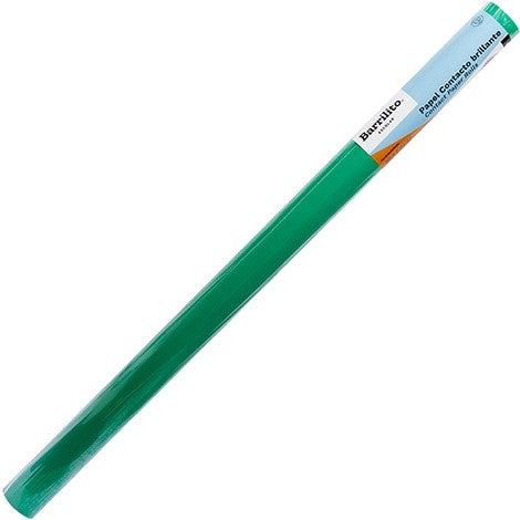 Papel Adhesivo Contac Verde .45×1.5m Barrilito® 8302 [Rollo] 7501214922711