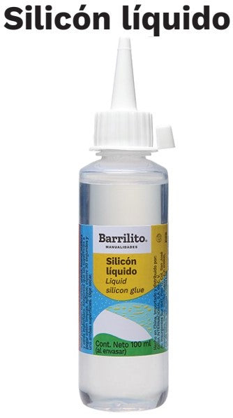 Silicon Liquido 100ml Transparente Barrilito® SL100I Pieza 7501214908371 01