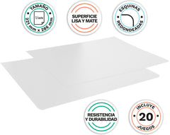 Pasta p/Engargolar c/40 Traslúcida 22×28.6cm Barrilito® CTRL8789 [Paquete] 7501214914778 4