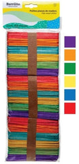 Palitos Madera Planos c/150 Colores 144×10mm Barrilito® W001C [Bolsa] 7501214910275 2