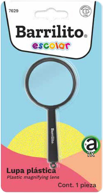 Lupa Plástica ×7 Blíster ø40mm Barrilito® 7629 [Pieza] 7501214976295