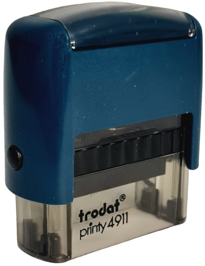 Sello Tinta Automática Printy Opaque Azul Atlántico 38×14mm Trodat® 4911 Pieza 92399801610