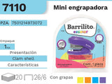 Engrapadora Mini c/Grapas1000 Escolar STD Barrilito® 7110 Pieza 7501214973072