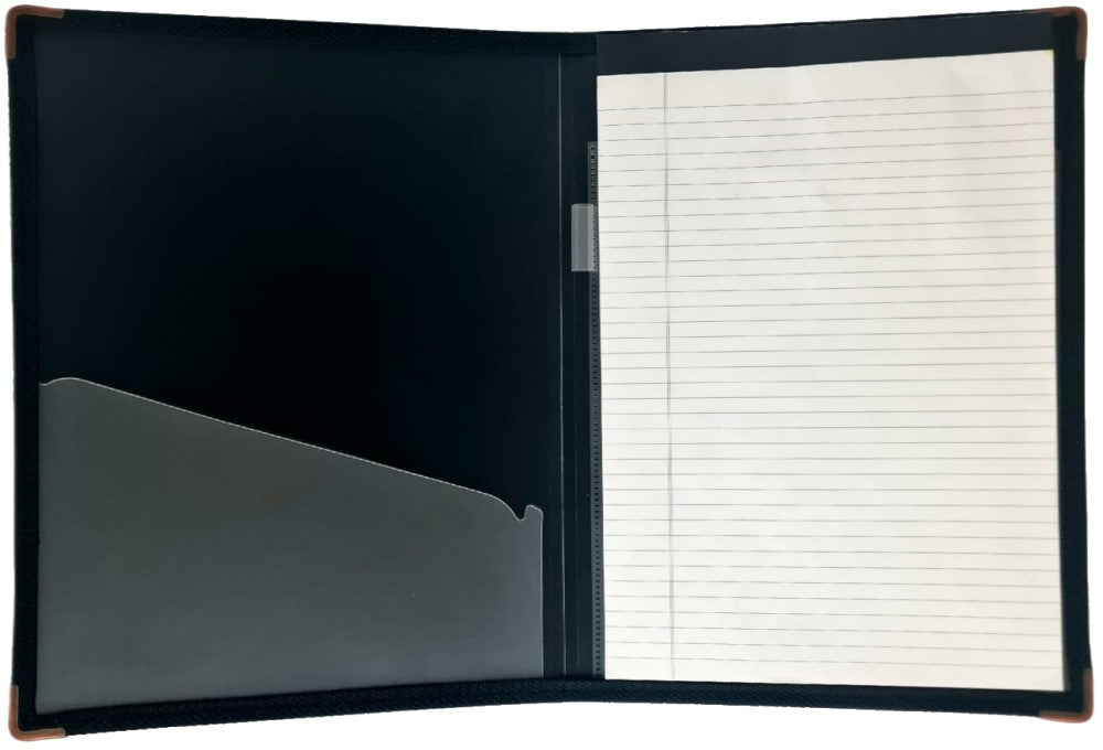 Carpeta Porta Block c/Block Raya 30 hojas Plata Carta Barrilito® PF02 [Pieza] 7501214992066 2