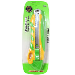 Cuchilla Retráctil Alma de Acero Grande18mm Barrilito® T361 [Pieza] 7501214908487