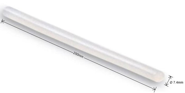 Silicon Barra p/Pistola Ø7.4×250mm Barrilito® BS7 Pieza 7501214920632 01