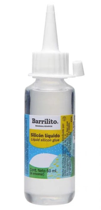 Silicon Liquido 60ml Transparente Barrilito® SL60 Pieza 7501214987345 01