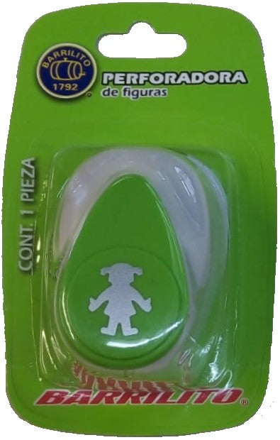 Perforadora Figuras Niña Mediana Barrilito® M10 [Pieza] 7501214903390 Imagen principal del producto