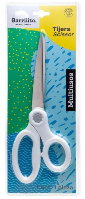 Tijera Multiusos Oficina-Costura 8" 20.3cm Barrilito® T8X Pieza 7501214974536 01