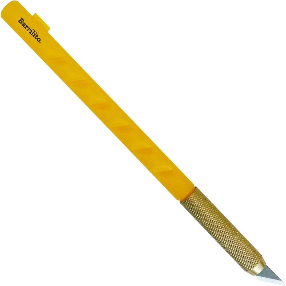 Cuchilla Escalpelo Mango Plástico-Metal c/25 Repuestos Blíster Barrilito® [Pieza] Imagen secundaria del producto