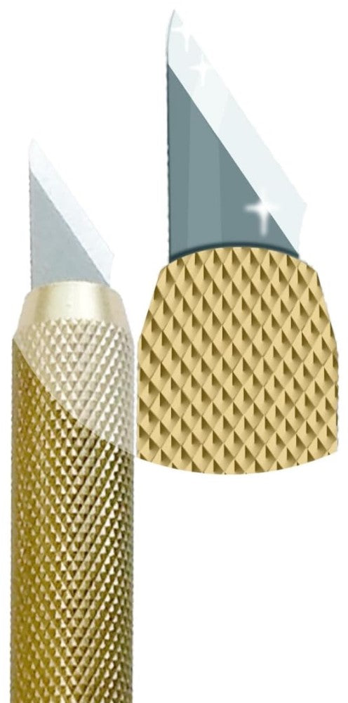 Cuchilla Escalpelo Mango Plástico-Metal c/25 Repuestos Blíster Barrilito® [Pieza] 7501214986324 4