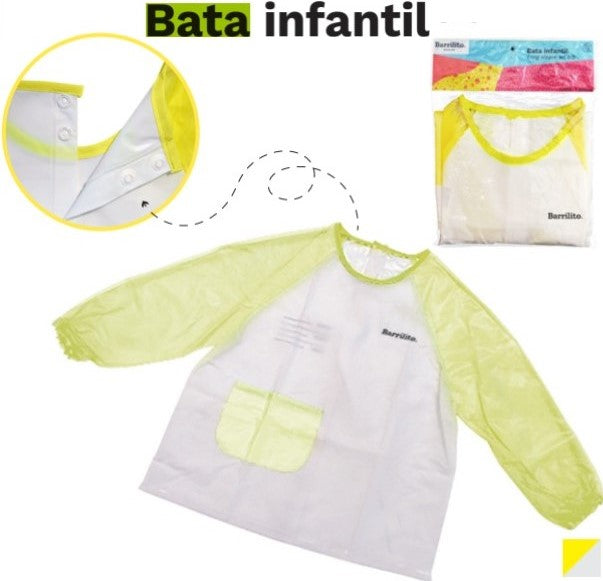 Bata con mangas Surtido Infantil Barrilito® BN40I [Pieza] 7501214923015 Imagen principal del producto