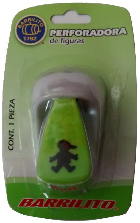 Perforadora Figuras Niño Mediana Barrilito® M11 Pieza 7501214903451