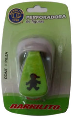 Perforadora Figuras Niño Mediana Barrilito® M11 [Pieza] 7501214903451