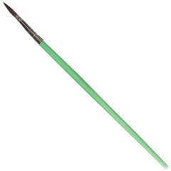 Pincel p/Acuarela Escolar Pelo de Pony #4 Verde Delta® PD4 [Pieza] 7501214962052