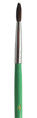 Pincel p/Acuarela Escolar Pelo de Pony #4 Verde Delta® PD4 [Pieza] 7501214962052 2