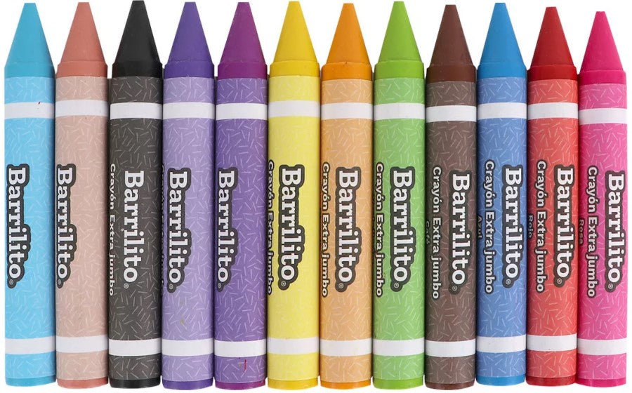 Crayón Jumbo Extra Escolar Colores Est.c/12 Barrilito® 12EJ [Estuche] 7501214914556 3