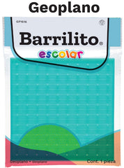 Geoplano Tablero p/Fig.Geométrica 165×165mm Barrilito® GP1616 [Pieza] 7501214929536