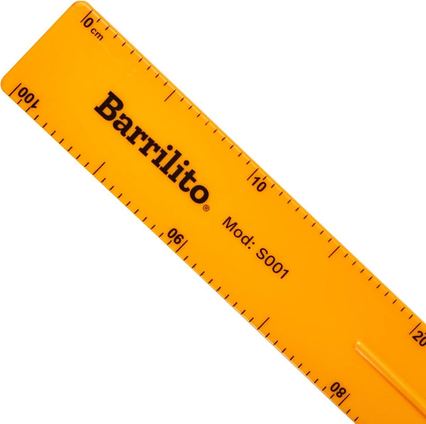 Regla Plástico 100cm Barrilito® S001 [Pieza] 7501214963264 2
