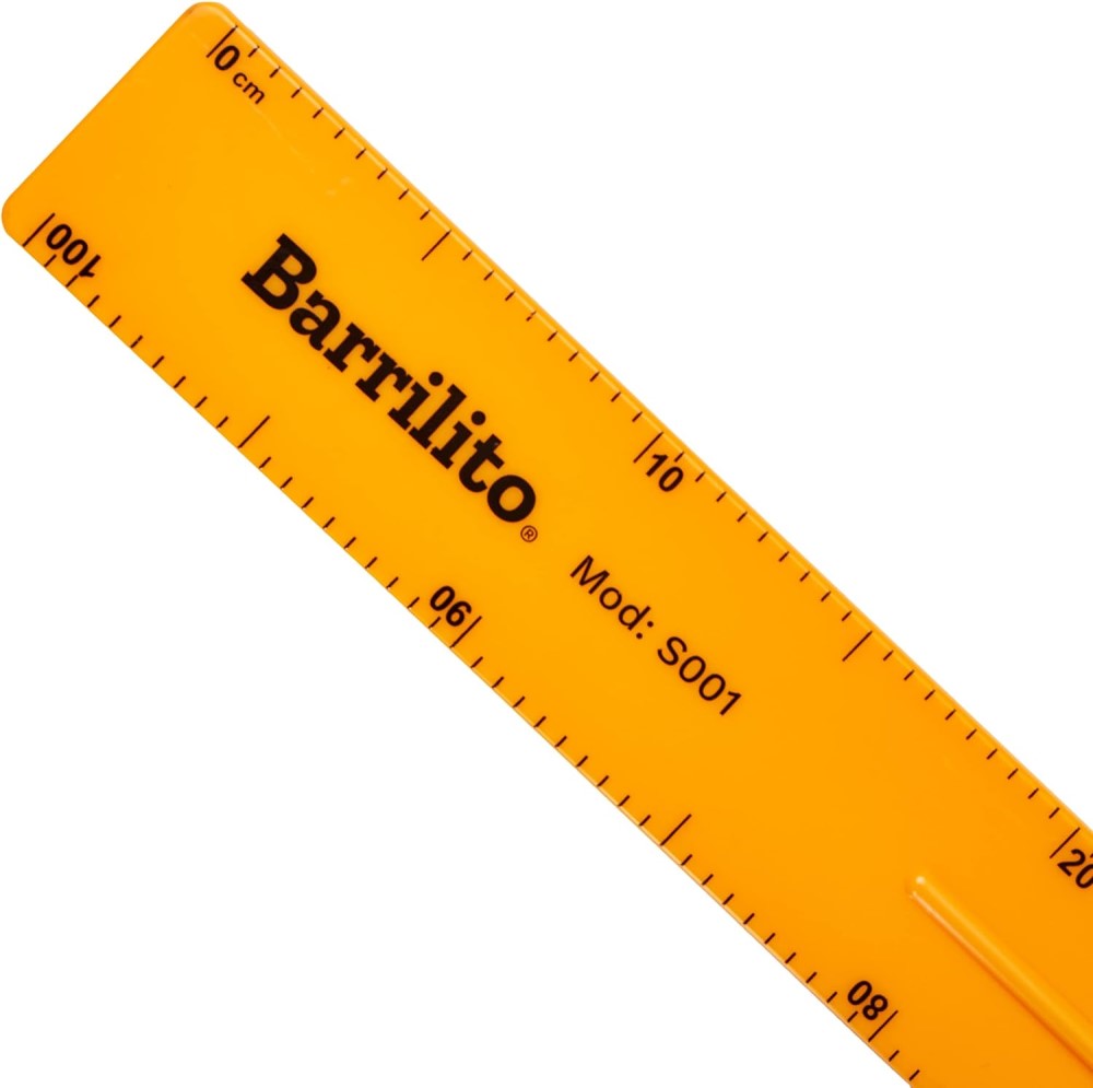 Regla Plástico 100cm Barrilito® S001 [Pieza] 7501214963264 2
