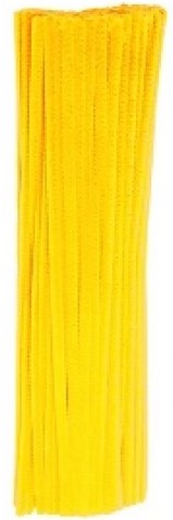 Limpiapipas c/100 Amarillo 0.6×30cm Barrilito® P010 Pieza 7501214923381 01