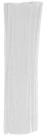 Limpiapipas c/100 Blanco 0.6×30cm Barrilito® P006 Pieza 7501214923343 01
