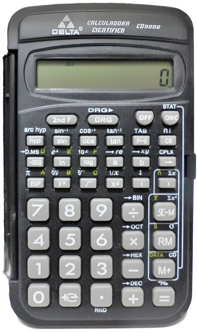 Calculadora Científica Delta Económica Barrilito® CD9000 [Pieza] 7501214916604