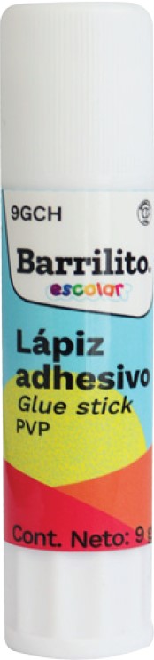 Adhesivo tipo Lápiz Blanco 9g Barrilito® 9GCH Pieza 7501214960232 01