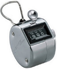 Contador Manual 4 Dígitos Metálico Barrilito® B410 [Pieza] 7501214907947