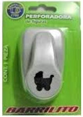 Perforadora Figuras Carriola Mediana Barrilito® PF074M [Pieza] 7501214965114