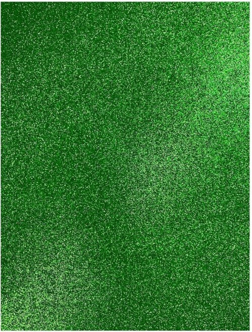 Foamy c/Diamantina Carta Verde Carta Barrilito® FCG011 Pieza 7501214969235 01