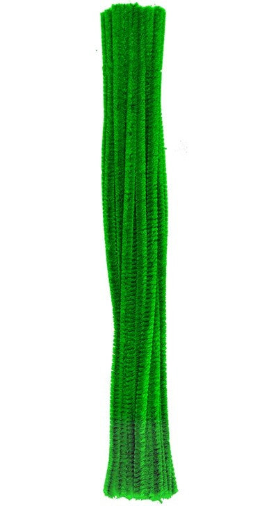 Limpiapipas c/100 Verde Pasto 0.6×30cm Barrilito® P012 Pieza 7501214923404 01