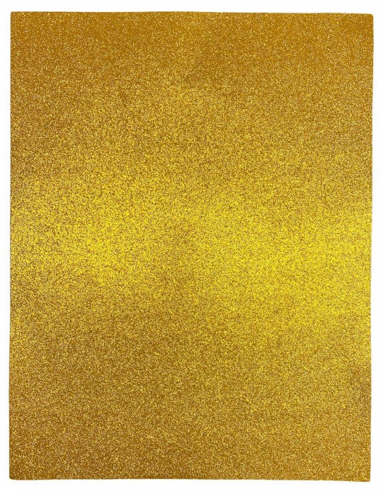 Foamy c/Diamantina 4Carta Amarillo 43×56cm Barrilito® FD4C004 Hoja 7501214979616 01