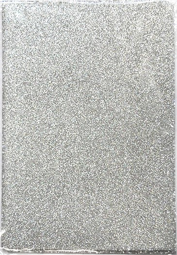 Foamy c/Diamantina Pliego 4 Cartas Plata 43×56cm Barrilito® FD4C016 Hoja 7501214979739 01