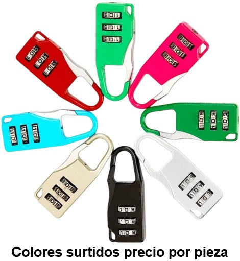 Candado para Locker Colores Metal MAKE® [Pieza] 7501214980919