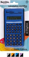 Calculadora Científica Blíster 10 Dígitos Barrilito® 8070CCB [Pieza] 7501214980704
