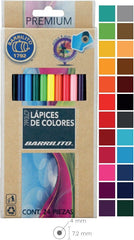 Color de Madera Largos Premium Redondo Colores Est.c/24 Barrilito® 7993LCP [Estuche] 7501214979937