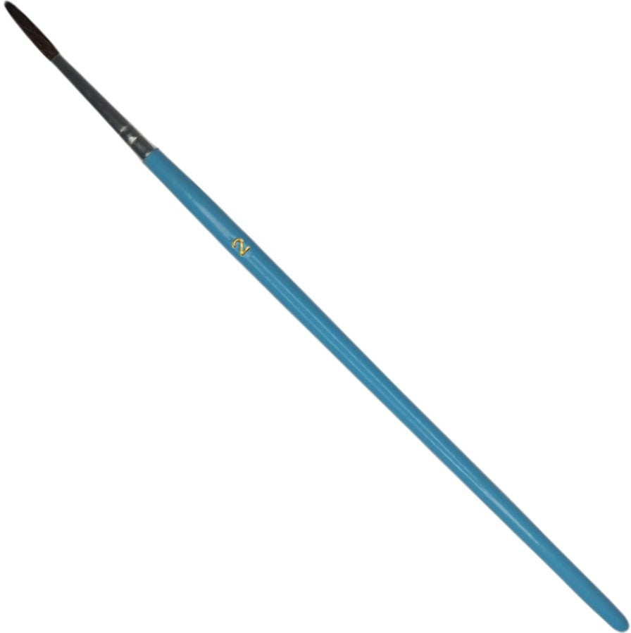 Pincel p/Acuarela Escolar Pelo de Pony #2 Celeste Delta® PD2 [Pieza] 7501214962038 Imagen principal del producto