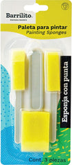Esponja p/Pintar Paleta 3 Piezas Barrilito® PAL-40 [Pieza] 7501214907930