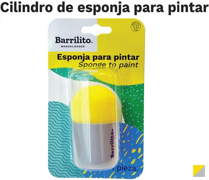 Esponja p/Pintar Cilindro Barrilito® EC-40 [Pieza] 7501214907909