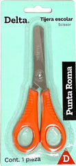 Tijera Escolar Punta Roma Económica 5" Barrilito® D10 [Pieza] 7501214971924