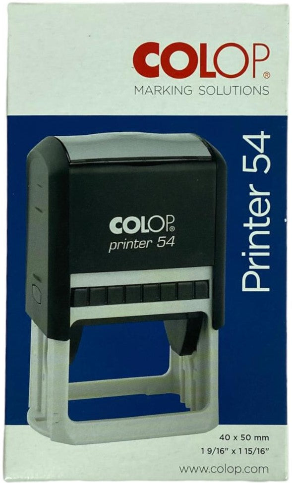 Sello Tinta Automática Colop 50×40mm Colop® PRINTER54 Pieza 9004362342649