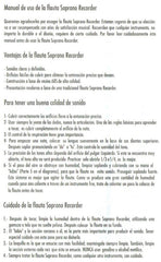 Flauta Musical Dulce Soprano Plástico Barrilito® FS4000 [Pieza] 7501214909828 3