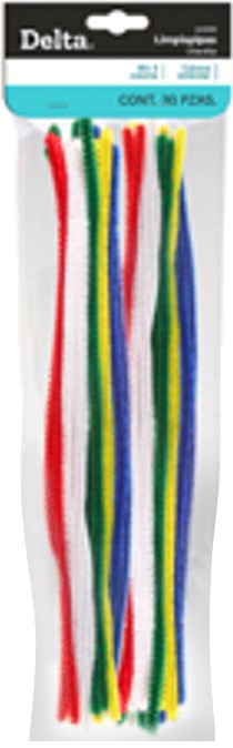 Limpiapipas c/30 Colores (5) 0.6×30cm Delta® LE30D [Pieza] 7501214901563