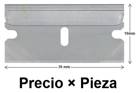 Cuchilla Un Filo 39×19mm Barrilito® 100NAV [Pieza] 7501214968726 Imagen principal del producto