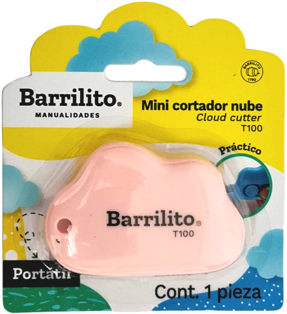 Cuchilla Retráctil Nube Colores Mini Barrilito® T100 [Pieza] 7501214987956 4