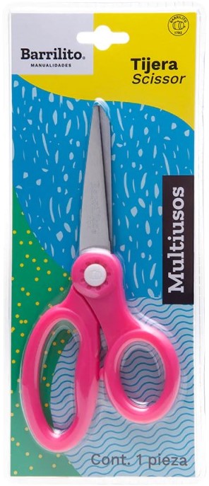 Tijera Multiusos Oficina-Costura 6" 15.24cm Barrilito® T6X Pieza 7501214974512 01 Imagen principal del producto