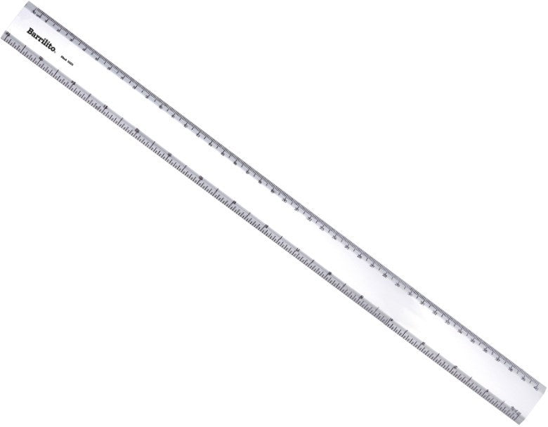 Regla Aluminio 40cm Barrilito® 1025 [Pieza]