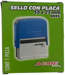 Sello Tinta Automática Printer 59×23mm Barrilito® 9913 [Pieza] 7501214970729